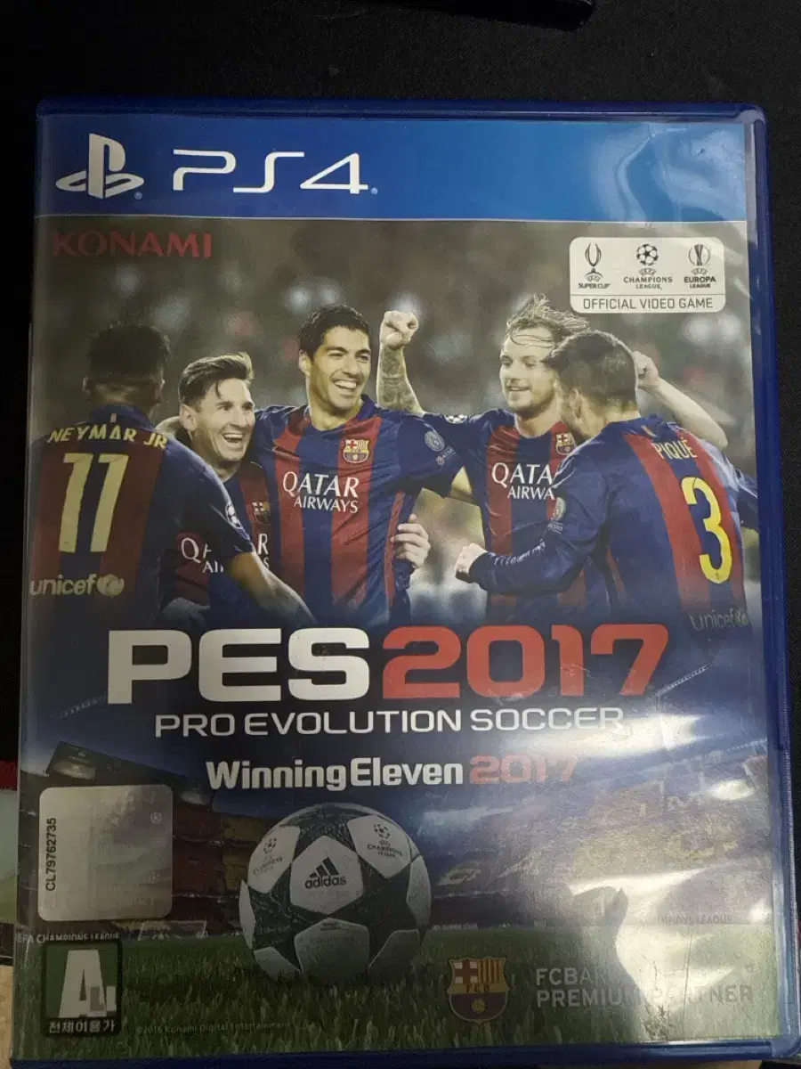 플스4(ps4)CD_위닝일레븐2017(PES2017), NBA2K18